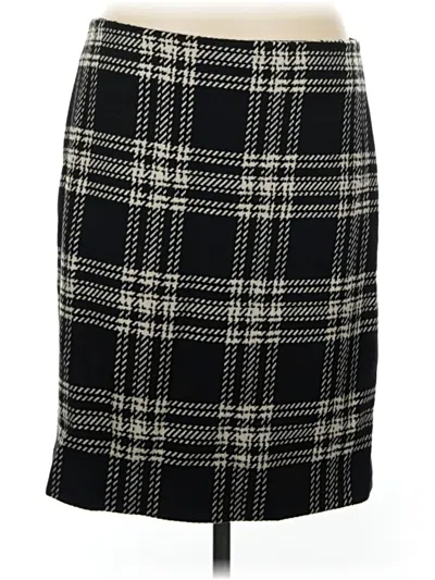 Pre-owned Talbots Formal Skirt In Black