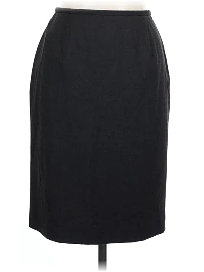 Pre-owned Talbots Formal Skirt In Black
