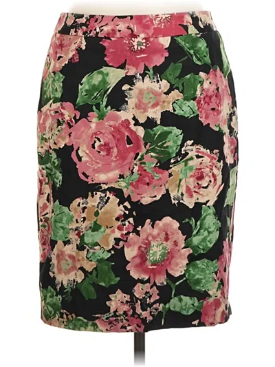 Pre-owned Talbots Formal Skirt In Black