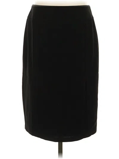 Pre-owned Talbots Formal Skirt In Black