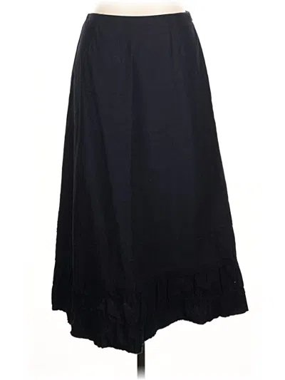 Pre-owned Talbots Formal Skirt In Black