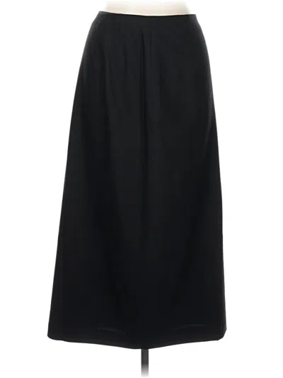 Pre-owned Talbots Formal Skirt In Black