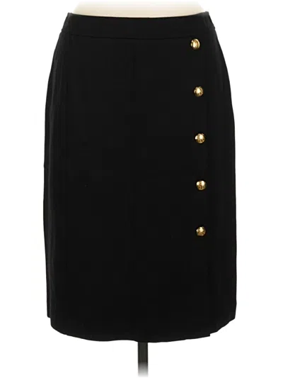 Pre-owned Talbots Formal Skirt In Black
