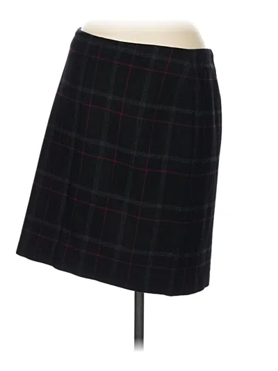 Pre-owned Talbots Formal Skirt In Black