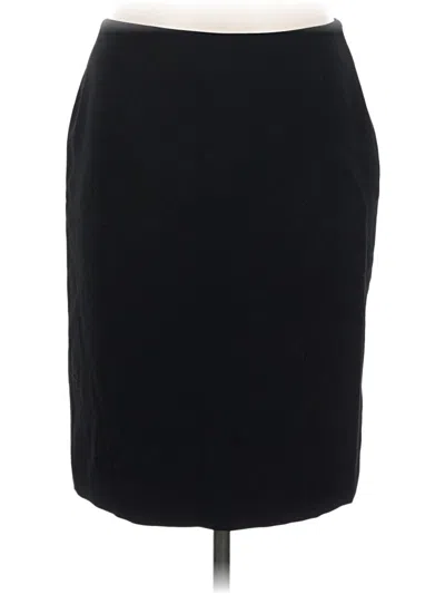Pre-owned Talbots Formal Skirt In Black