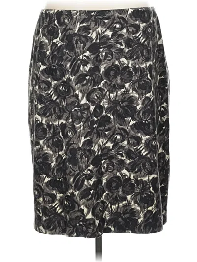 Pre-owned Talbots Formal Skirt In Black