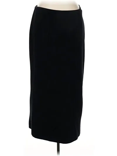 Pre-owned Talbots Formal Skirt In Black
