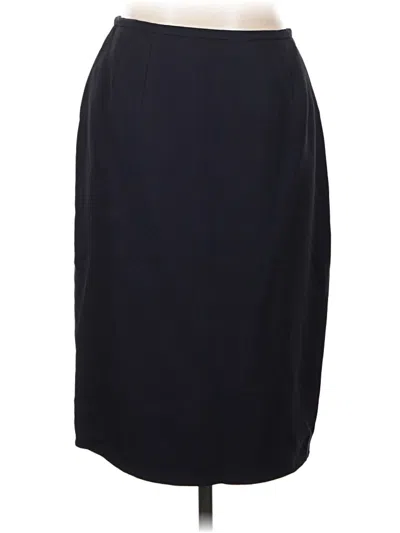 Pre-owned Talbots Formal Skirt In Black