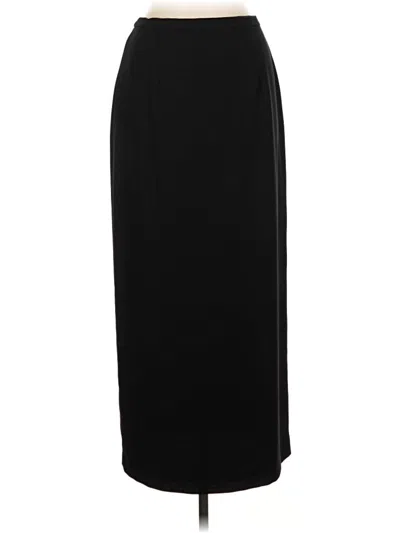 Pre-owned Talbots Formal Skirt In Black