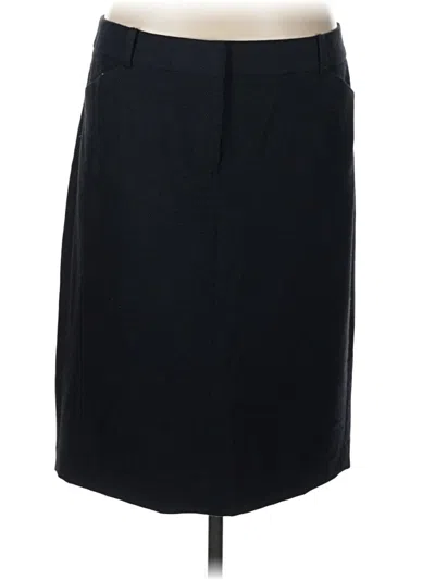 Pre-owned Talbots Formal Skirt In Black