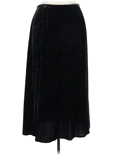 Pre-owned Talbots Formal Skirt In Black