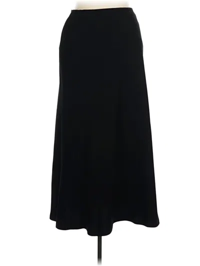 Pre-owned Talbots Formal Skirt In Black