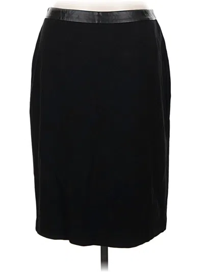 Pre-owned Talbots Formal Skirt In Black