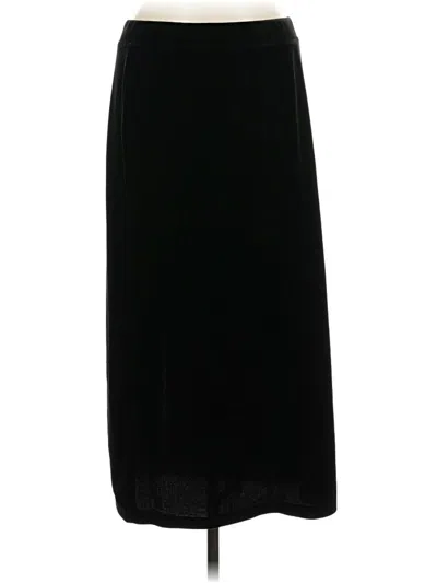 Pre-owned Talbots Formal Skirt In Black