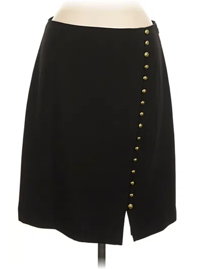 Pre-owned Talbots Formal Skirt In Black