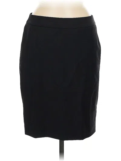 Pre-owned Talbots Formal Skirt In Black