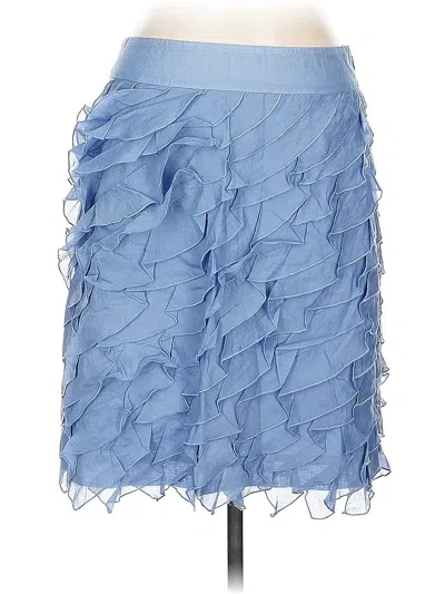 Pre-owned Talbots Formal Skirt In Blue