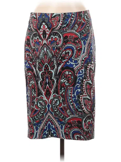 Pre-owned Talbots Formal Skirt In Blue