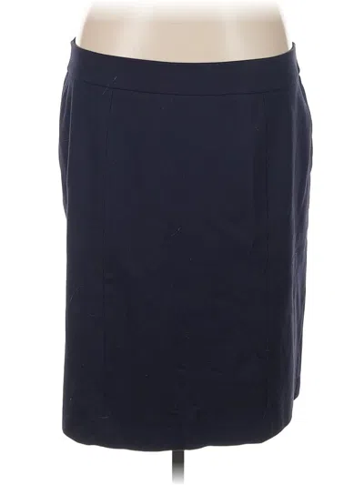 Pre-owned Talbots Formal Skirt In Blue