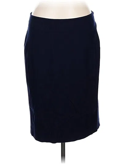 Pre-owned Talbots Formal Skirt In Blue