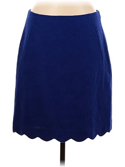 Pre-owned Talbots Formal Skirt In Blue