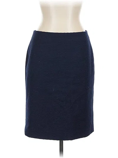 Pre-owned Talbots Formal Skirt In Blue