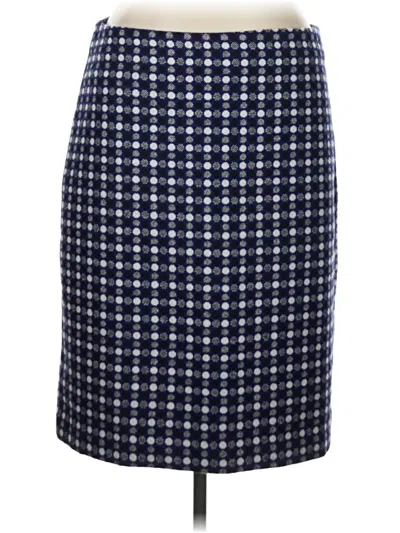 Pre-owned Talbots Formal Skirt In Blue