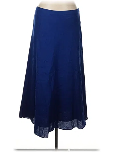 Pre-owned Talbots Formal Skirt In Blue
