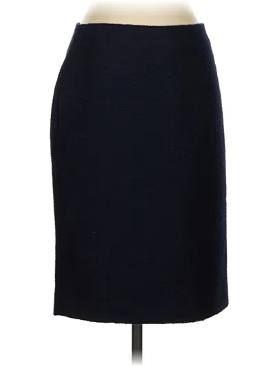 Pre-owned Talbots Formal Skirt In Blue