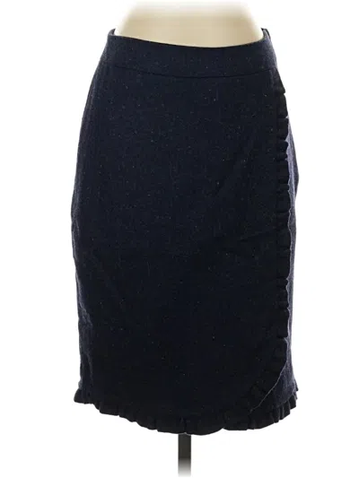 Pre-owned Talbots Formal Skirt In Blue