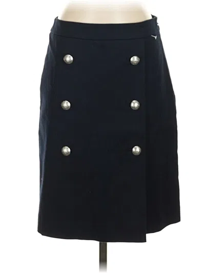 Pre-owned Talbots Formal Skirt In Blue