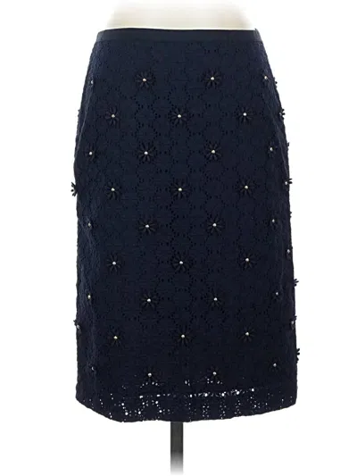 Pre-owned Talbots Formal Skirt In Blue