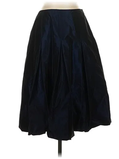 Pre-owned Talbots Formal Skirt In Blue