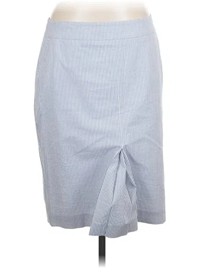 Pre-owned Talbots Formal Skirt In Blue