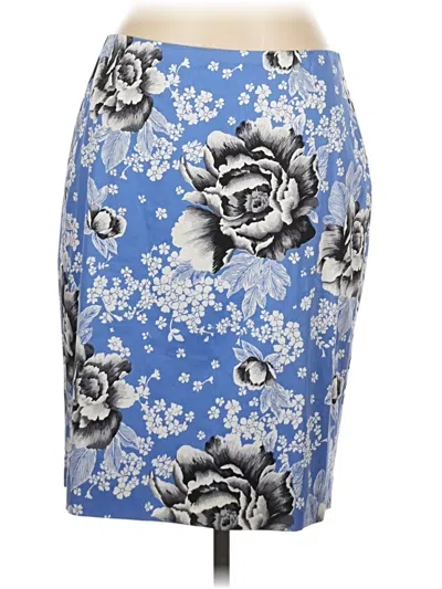 Talbots Formal Skirt In Blue
