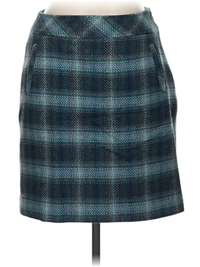Pre-owned Talbots Formal Skirt In Blue