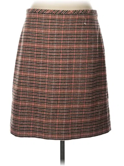 Pre-owned Talbots Formal Skirt In Brown