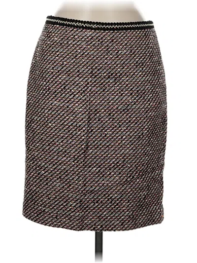 Pre-owned Talbots Formal Skirt In Brown