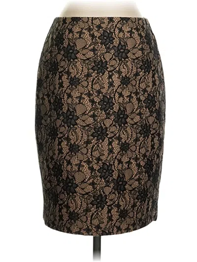Talbots Formal Skirt In Brown