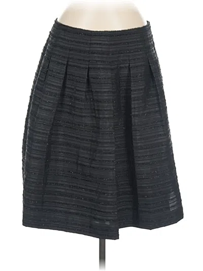 Pre-owned Talbots Formal Skirt In Gray