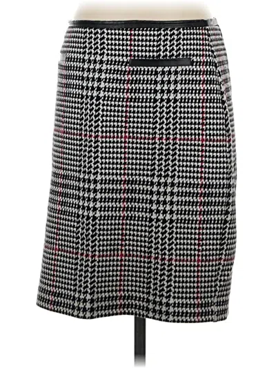 Pre-owned Talbots Formal Skirt In Gray