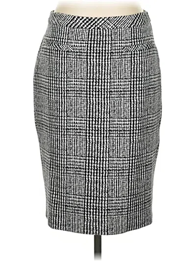 Pre-owned Talbots Formal Skirt In Gray