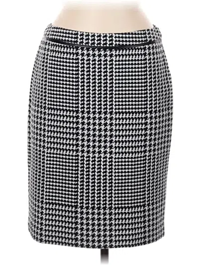Pre-owned Talbots Formal Skirt In Gray