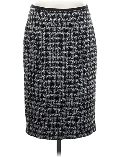 Pre-owned Talbots Formal Skirt In Gray