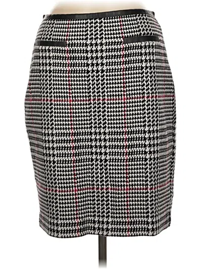 Pre-owned Talbots Formal Skirt In Gray