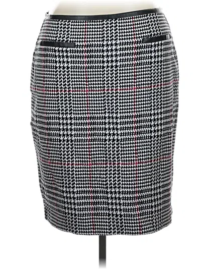 Pre-owned Talbots Formal Skirt In Gray