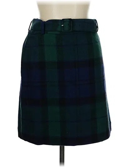 Pre-owned Talbots Formal Skirt In Green