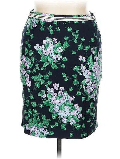 Pre-owned Talbots Formal Skirt In Green