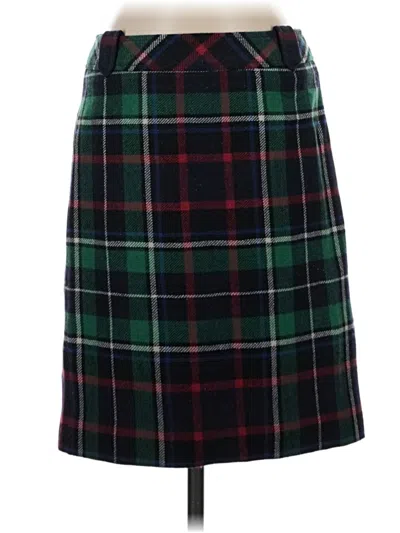 Pre-owned Talbots Formal Skirt In Green