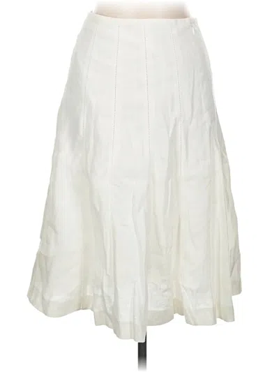 Pre-owned Talbots Formal Skirt In Ivory
